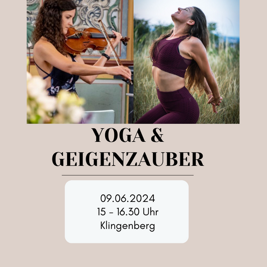 Yoga und Geigenzauber mit Lisa - 09.06.2024