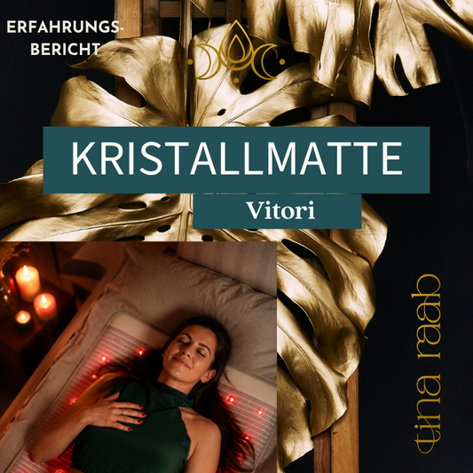 Vitori Kristallmatte Erfahrung: Tiefenwärme zum Loslassen | Tina Raab