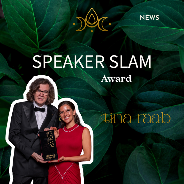 Excellence Award beim internationalen Speaker Slam