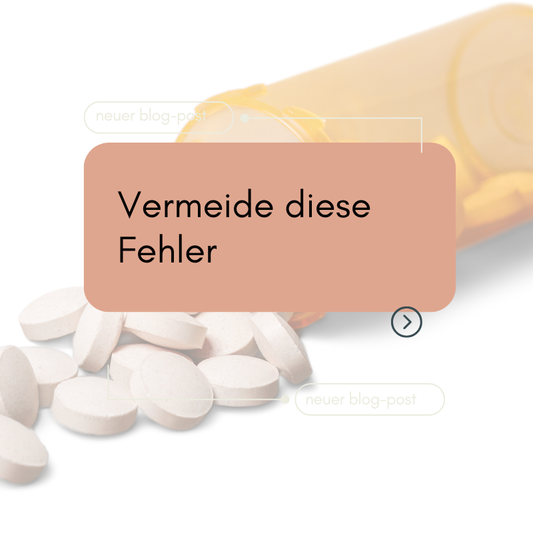 Vermeide diese Fehler bei Probiotika