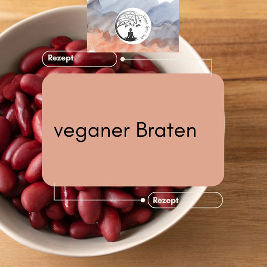 veganer Braten zu Weihnachten